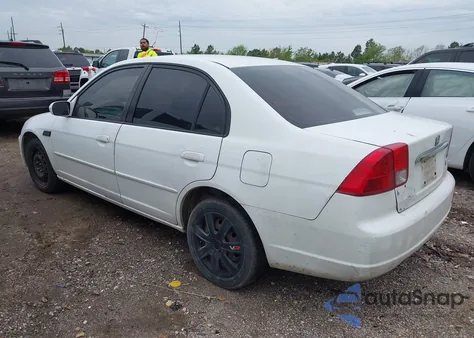2003 Honda Civic Ex z USA, uszkodzony, nr VIN 2HGES267X3H554471